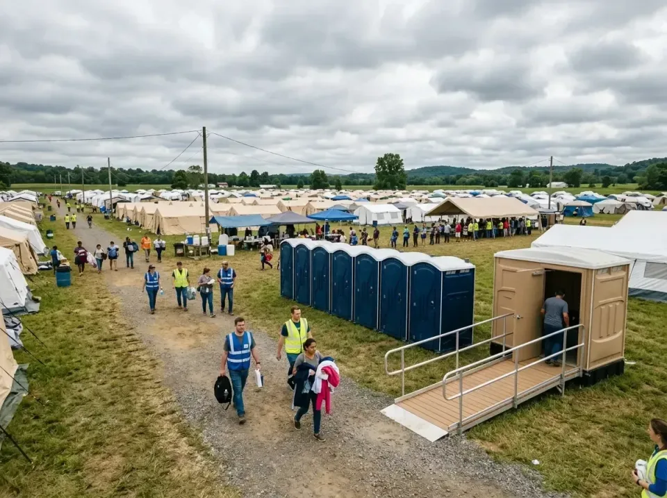 disaster-relief-camp-restrooms-010 — frequently asked questions, Dumpster & Portable Bathrooms Rental in New Hope, MN